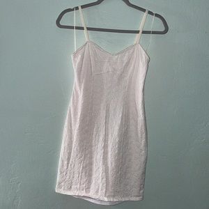 Express White Mini Dress Size XSmall